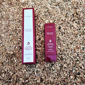 L'ANZA Healing ColorCare  ZESTAW Szampon + Trauma Treatment